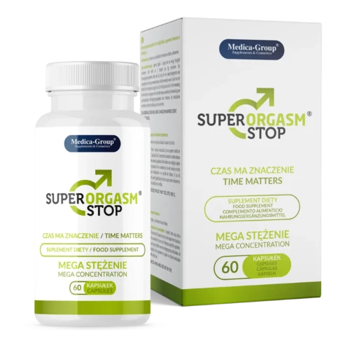 Super Orgasm Stop, 60 kapsułek - Ekstrakty roślinne, aminokwasy i witaminy zwiekszają wytrzymałość seksualną - 3