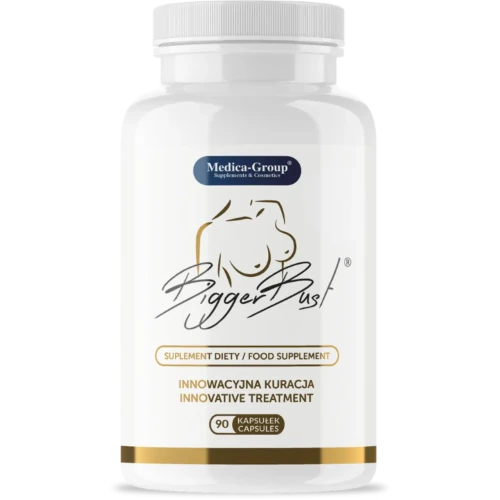 Bigger Bust, 90 kapsułek - Naturalne ekstrakty roślinne poprawiają wygląd biustu - 2