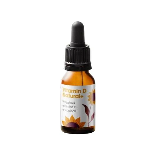 Health Labs Care Vitamin D Natural+, krople 9,9 ml - Płynna witamina D3 dla zdrowych kości i zębów - 2