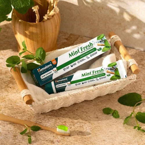 Himalaya Mint Fresh  Pasta do zębów, 75 ml - Pasta na nieświeży oddech - 3