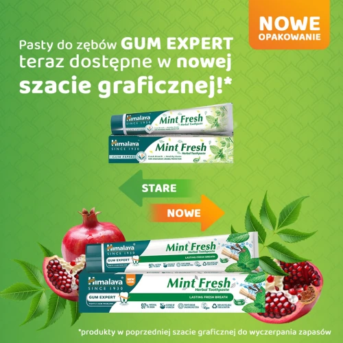 Himalaya Mint Fresh  Pasta do zębów, 75 ml - Pasta na nieświeży oddech - 4