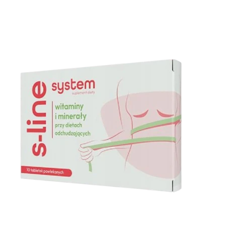 S-Line System Witaminy i Minerały, 10 tabletek - Wspierają organizm podczas diet odchudzających - 1