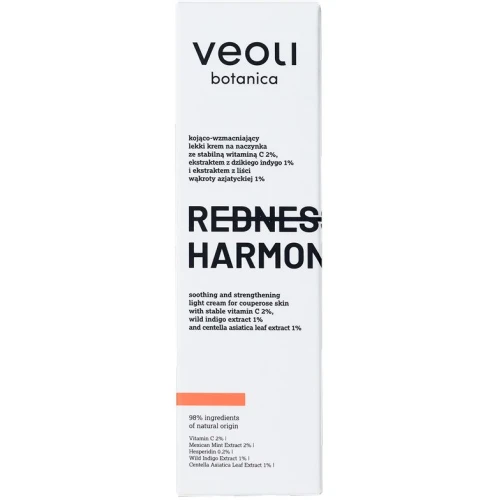 Veoli Botanica Intense Defense Odżywczo-wzmacniający krem na naczynka, 30 ml - Bogata pielęgnacja kojąca zaczerwienienia - 1