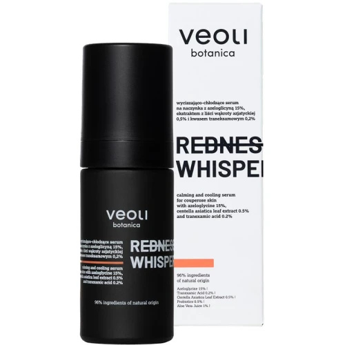 Veoli Botanica Redness Whisperer Wyciszająco-chłodzące serum na naczynka, 30 ml - Pielęgnacja redukująca rumień i podrażnienia - 2