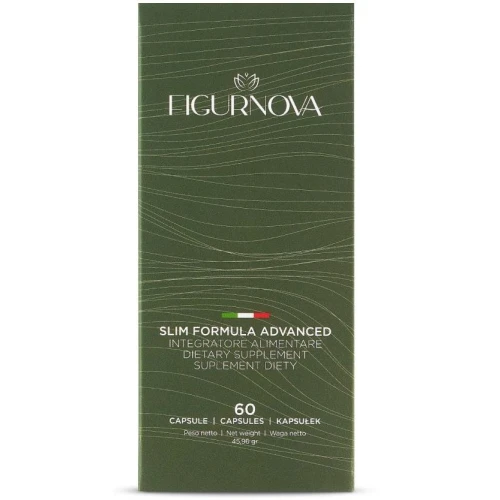 Figurnova Slim Formula Advanced, 60 kapsułek - 11 aktywnych składników roślinnych – wsparcie procesu odchudzania - 2