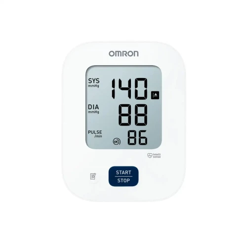 Omron M2+, ciśnieniomierz naramienny, 1 sztuka - Ułatwia domowy pomiar ciśnienia krwi - 1