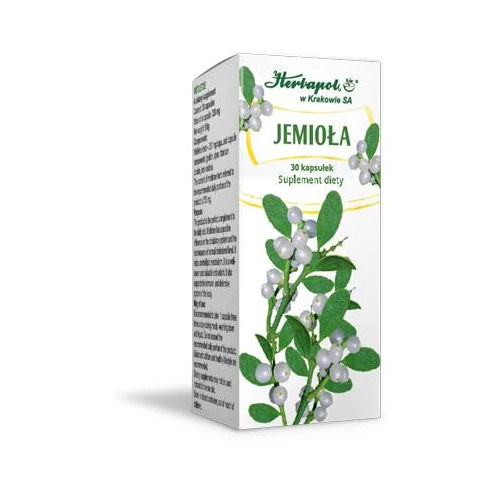 Jemioła, 30 kapsułek - Wsparcie układu krążenia i poziomu cholesterolu - 1