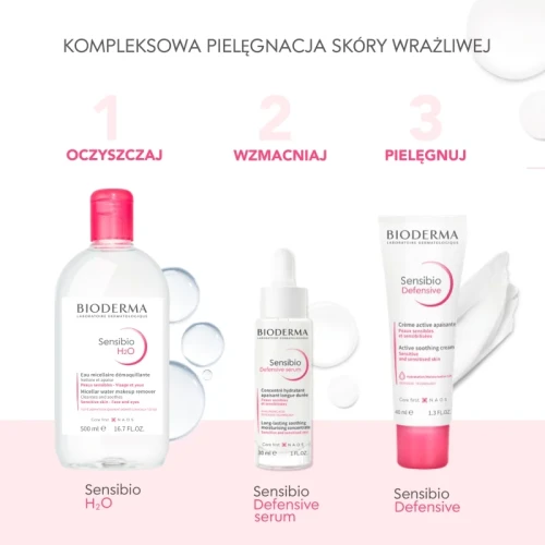 Bioderma Sensibio Defensive Łagodzące serum nawilżające, 30 ml - Do pielęgnacji skóry wrażliwej - 5