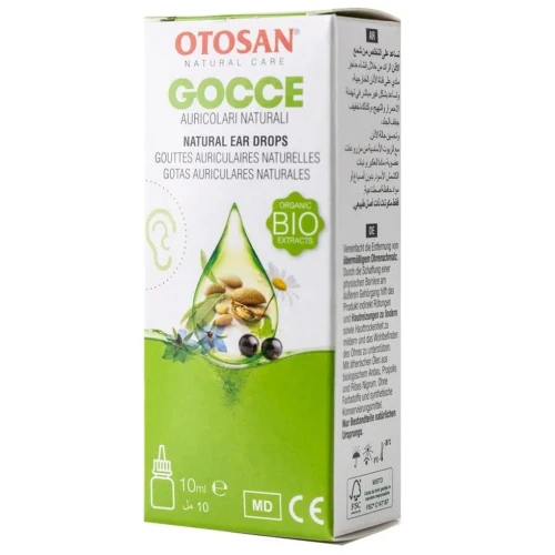 Otosan Naturalne krople do uszu, 10 ml - Oleje naturalne pomagają usunąć nadmiar woskowiny - 2