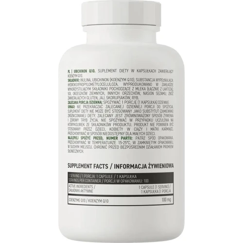 OstroVit Ubichinon Q10 VEGE, 100 kapsułek - Wegański suplement diety z koenzymem Q10 - 2