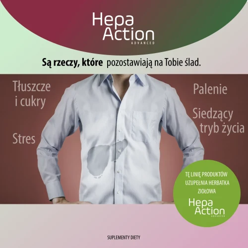 Aboca Hepa Action Advanced, 30 + 30 kapsułek - Wsparcie wątroby, detoksykacji organizmu  i metabolizmu tłuszczów - 4