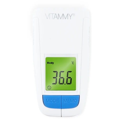 Vitammy Flash Termometr bezdotykowy, 1 sztuka - Wyrób medyczny do szybkiego pomiaru temperatury - 3