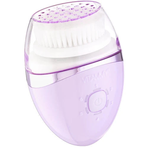 Vitammy Kleneo Purple Szczoteczka soniczna do twarzy, 1 sztuka - Do oczyszczania, masażu i pielęgnacji twarzy - 2