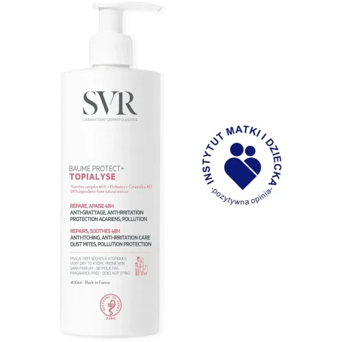 SVR Topialyse Baume Protect+ balsam 400 ml  - Do skóry atopowej lub ze skłonnością do alergii - 1