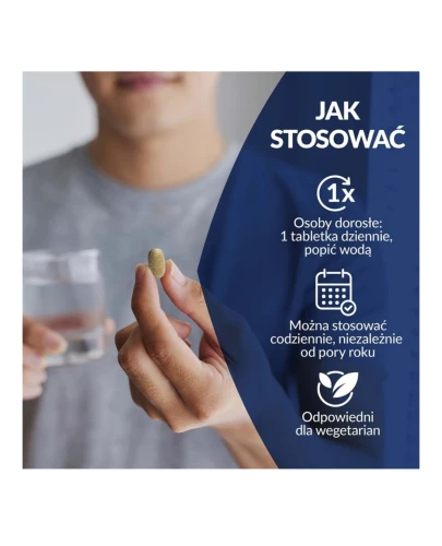 Vigor On, tabletki 60 sztuk - Kompozycja witamin i minerałów dla mężczyzn wzbogacona ekstraktem z ashwagandhy - 2