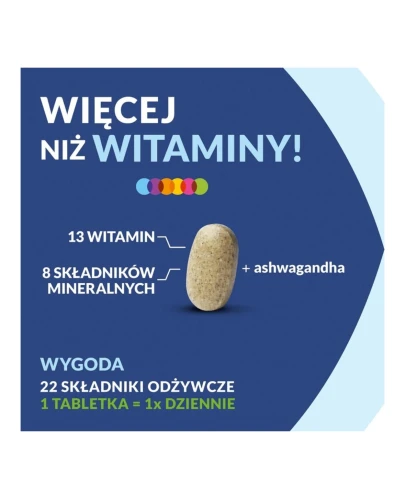 Vigor On, tabletki 60 sztuk - Kompozycja witamin i minerałów dla mężczyzn wzbogacona ekstraktem z ashwagandhy - 3