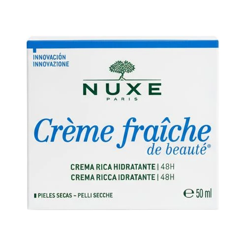 Nuxe Crème Fraîche de Beauté, krem nawilżający do skóry suchej, 30 ml​ - Bogata konsystencja masła o właściwościach odżywczych - 2