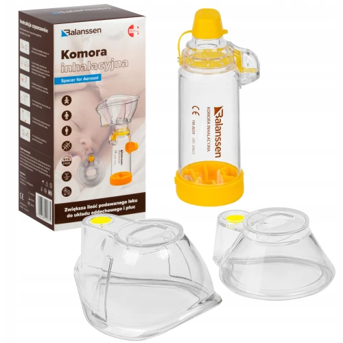 Balanssen Komora inhalacyjna YMA039, 1 sztuka - Do podawania leków wziewnych - 2
