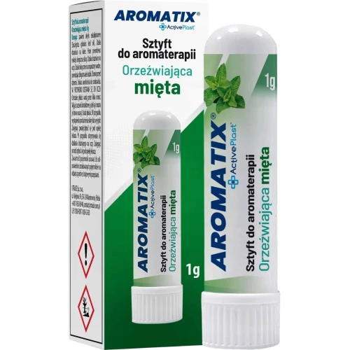 ActivePlast Aroma Sztyft Orzeźwiająca Mięta, 1 sztuka - Sztyft do nosa - 2