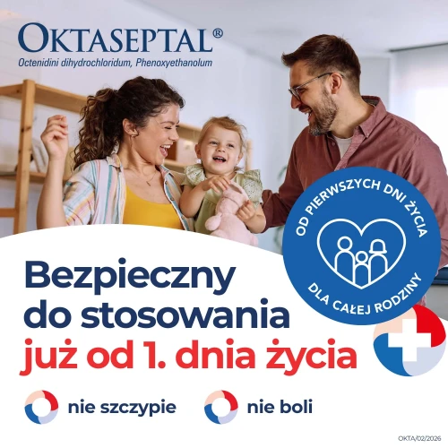 Oktaseptal aerozol, 60 ml  - Płyn dezynfekujący, który działa bakteriobójczo, grzybobójczo i wirusobójczo - 2