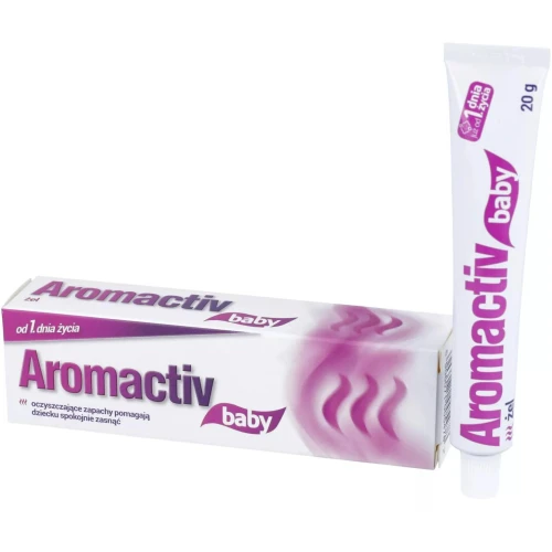 Aromactiv baby, żel 20 g - Z olejkami eterycznymi dla dzieci i niemowląt już od 1. dnia życia - 1