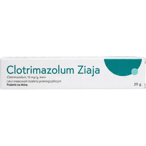 Ziaja Clotrimazolum 10 mg/g, krem  20 g - Na grzybicę skóry i kandydozę - 2