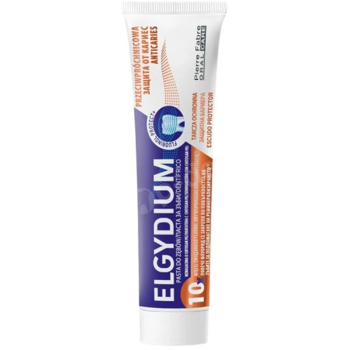 Elgydium Przeciwpróchnicowa pasta do zębów, 75 ml - Z kompleksem Fluorinol Protect + i chitosanem - 2