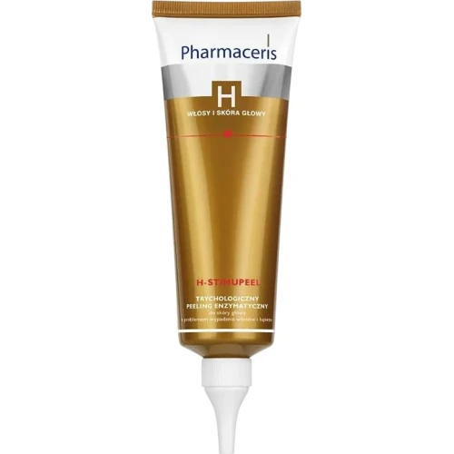 Pharmaceris H H-Stimupeel Trychologiczny peeling enzymatyczny, 125 ml - Do skóry głowy z problemem wypadania włosów, łupieżu i ŁZS - 5