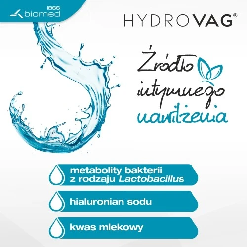 HydroVag do higieny intymnej dla kobiet, emulsja 300 ml - Intensywne nawilżenie i ochrona okolic intymnych - 4