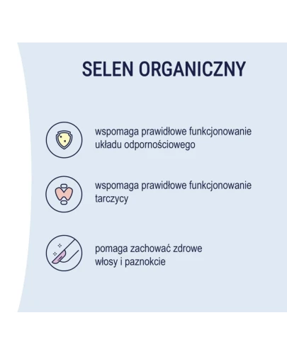 Naturell Selen Organiczny 100, 100 tabletek  - Dobrze przyswajalny selen z drożdży, tabletki z selenem na włosy - 2