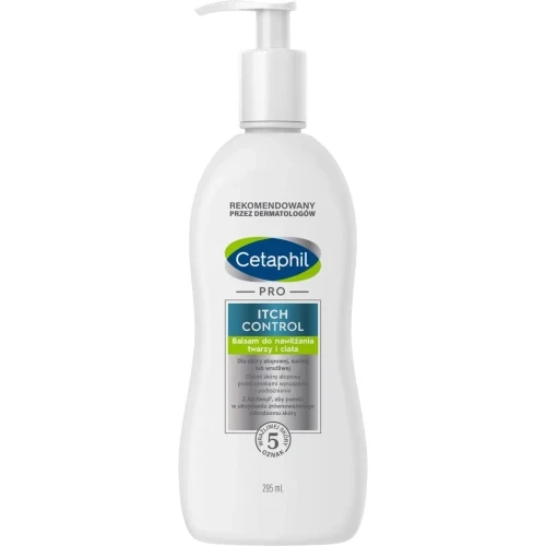 Cetaphil Pro Itch Control Balsam do nawilżania twarzy i ciała, 236 ml - Nowa formuła, intensywne nawilżenie skóry atopowej i wrażliwej - 1