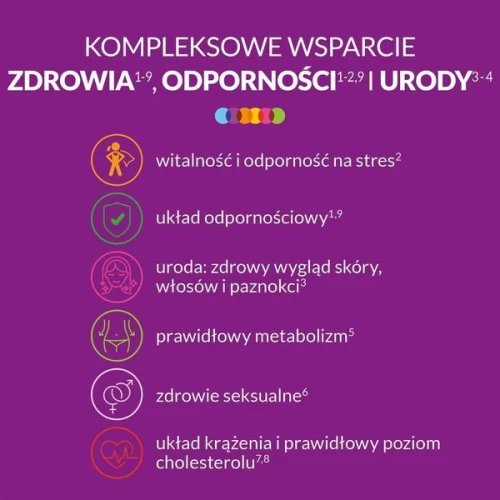 Vigor Multiwitamina Ona 50+, 90 tabletek - Kompleks witamin  i minerałów z ashwagandhą i reishi - 3