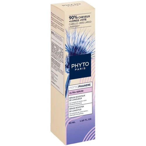 Phyto Paris Phytophanere Ultra Serum stymulujące wzrost włosów, 50 ml - Wcierka na porost i zagęszczenie włosów - 1