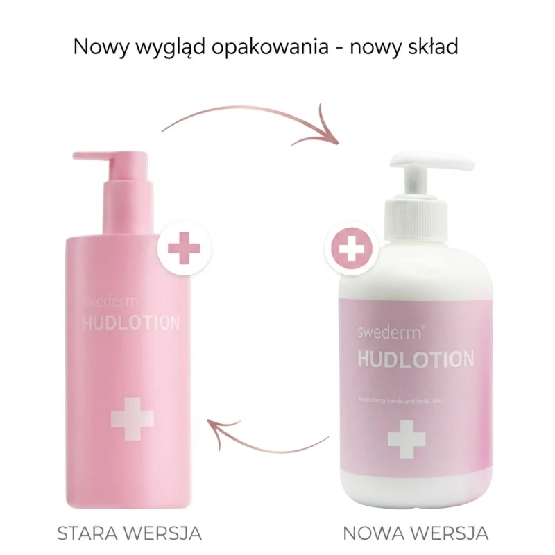 Swederm Hudlotion nawilżający balsam do dłoni i ciała, 500 ml - Intensywne nawilżenie i regeneracja skóry - 1