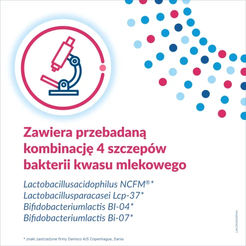 Lactostad dla dzieci płyn doustny, 5 x 7 ml - Kombinacja żywych kultur bakterii, poli- i oligosacharydów, witamin i minerałów - 5