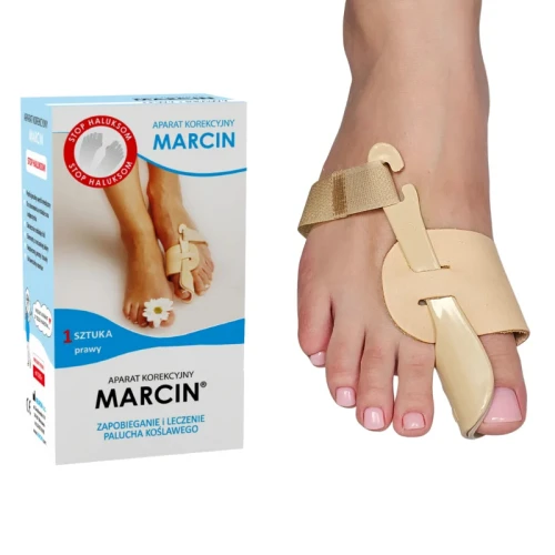 Aparat korekcyjny Marcin z ekspanderem, 1 sztuka - Orteza na haluksy - 2