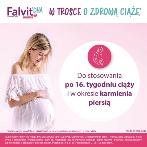 Falvit Mama 2 DHA, 30 kapsułek - Po 16. tygodniu ciąży i w okresie karmienia piersią - 3