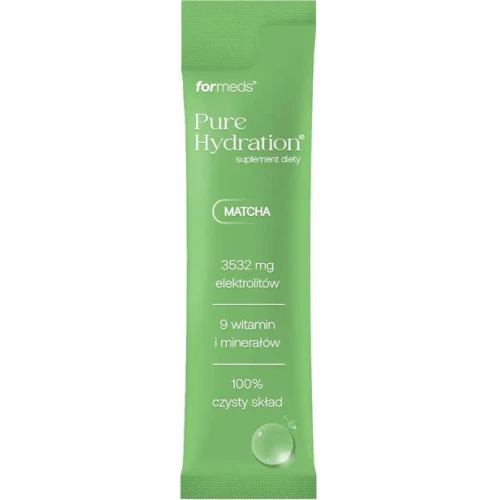 Formeds Pure Hydration Matcha, 14 saszetek - Elektrolity w saszetkach - 1