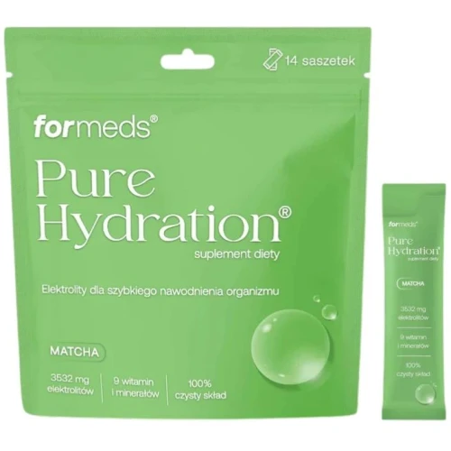 Formeds Pure Hydration Matcha, 14 saszetek - Elektrolity w saszetkach - 2