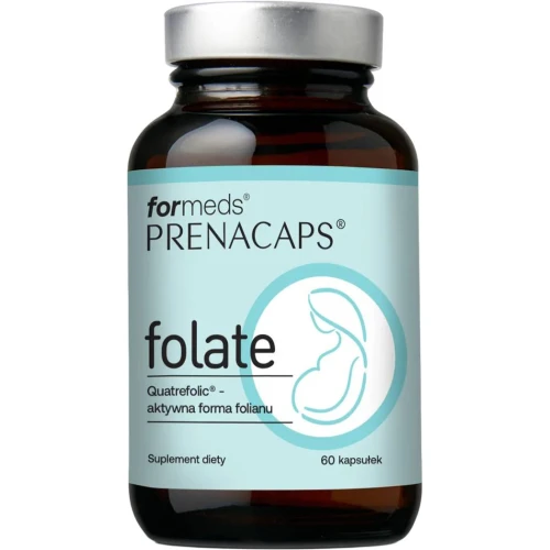 Formeds Prenacaps Folate, 60 kapsułek - Aktywny folian metylowany o wysokiej wchłanialności - 2