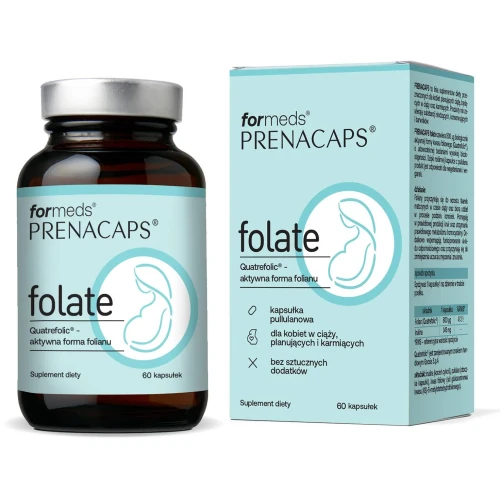 Formeds Prenacaps Folate, 60 kapsułek - Aktywny folian metylowany o wysokiej wchłanialności - 4