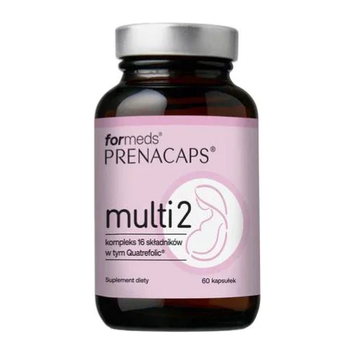 Formeds Prenacaps Multi 2, 60 kapsułek - Dla kobiet od 13. tygodnia ciąży do zakończenia karmienia piersią - 1