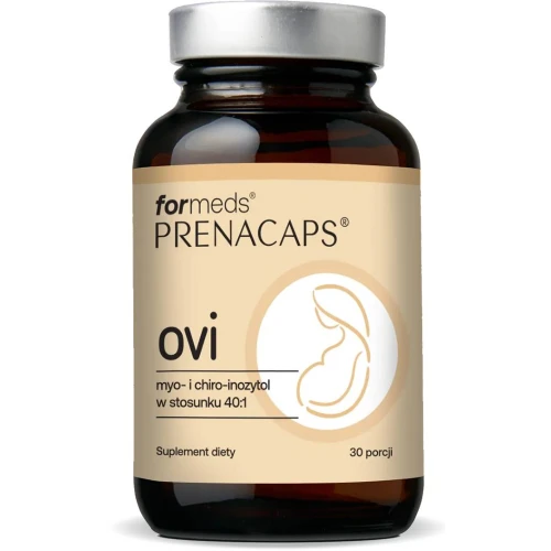 Formeds Prenacaps  Ovi, proszek 79,5 g - Myo-inozytol i chiro-inozytol  oraz NAC dla kobiet planujących ciążę - 1