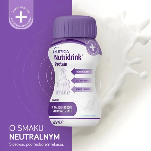 Nutridrink Protein Mix Multipack, 8 x 125 ml - Wielosmakowy zestaw na start w niedożywieniu i ryzyku niedożywienia związanego z chorobą - 2