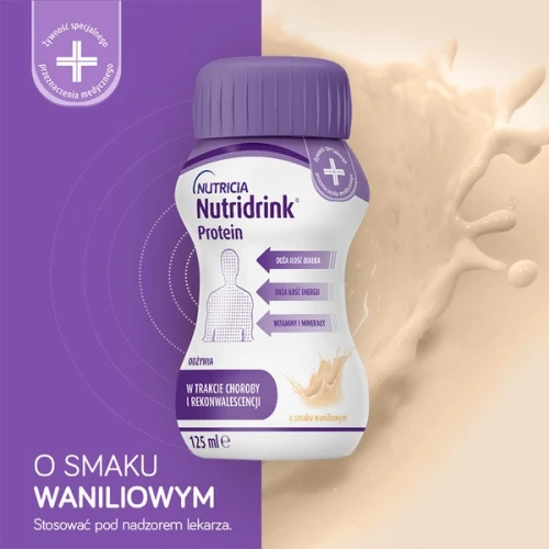 Nutridrink Protein Mix Multipack, 8 x 125 ml - Wielosmakowy zestaw na start w niedożywieniu i ryzyku niedożywienia związanego z chorobą - 3