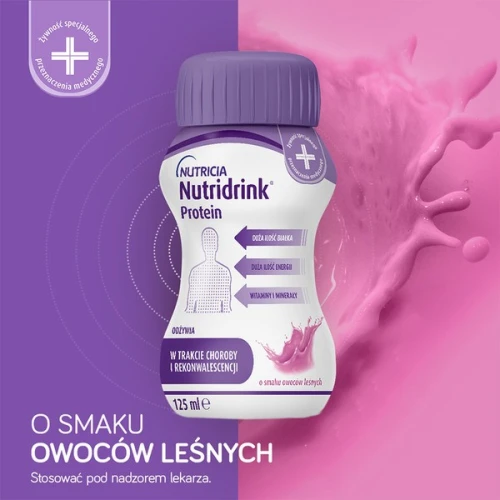Nutridrink Protein Mix Multipack, 8 x 125 ml - Wielosmakowy zestaw na start w niedożywieniu i ryzyku niedożywienia związanego z chorobą - 4