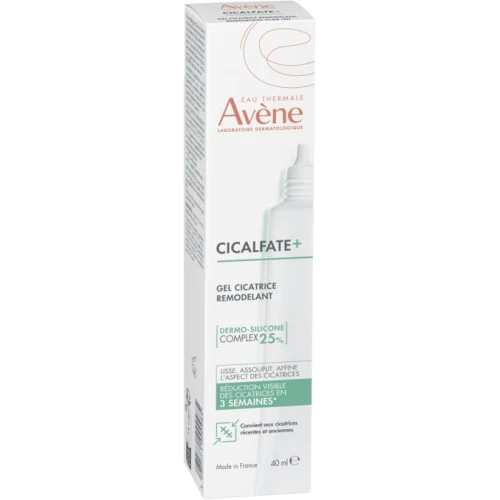 Avène Cicalfate+ żel remodelujący blizny, 40 ml - Do twarzy i ciała, zmniejsza widoczność blizn - 1