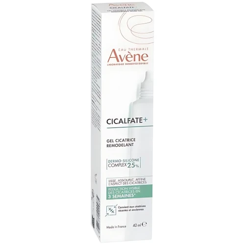 Avène Cicalfate+ żel remodelujący blizny, 40 ml - Do twarzy i ciała, zmniejsza widoczność blizn - 1