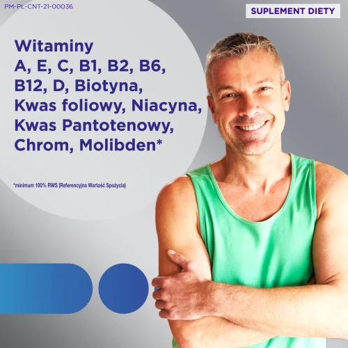 Centrum Silver Man 50+, 90 tabletek - Zestaw witamin i minerałów dla mężczyzn powyżej 50. roku życia - 2