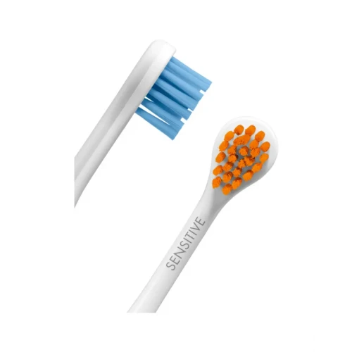 Curaprox Hydrosonic Sensitive, końcówki do szczoteczki sonicznej, 2 sztuki - Ultramiękkie główki w kształcie kropli  - 3